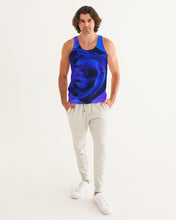 Load image into Gallery viewer, Blue&amp;Purple Rose Men&#39;s Tank
