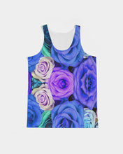 Load image into Gallery viewer, Bloomin&#39; Blues Men&#39;s Tank
