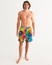 Load image into Gallery viewer, Special Edition* Tie Dye Pride 2021 Men&#39;s Swim Trunk
