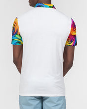 Load image into Gallery viewer, Special Edition* Tie Dye Pride 2021 Men&#39;s Slim Fit Short Sleeve Polo
