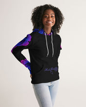 Load image into Gallery viewer, Blue&amp;Purple Rose Women&#39;s Hoodie
