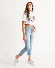 Load image into Gallery viewer, LIMITED EDITION* Pride Rose 2021 Women&#39;s Cropped Tee
