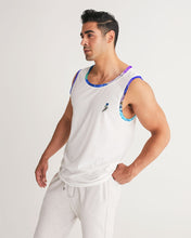 Load image into Gallery viewer, Bloomin&#39; Blues Men&#39;s Sports Tank
