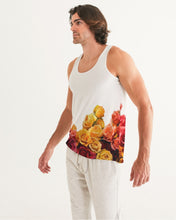 Load image into Gallery viewer, Fall Roses White Men&#39;s Tank
