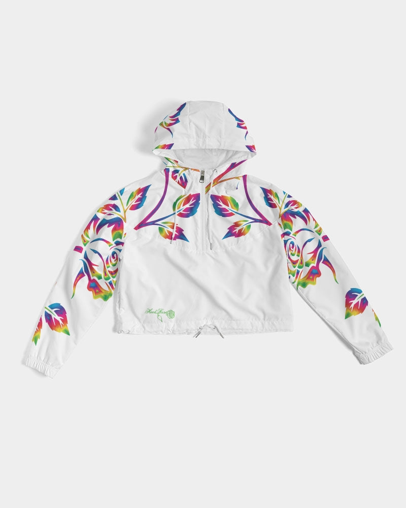 LIMITED EDITION* Pride Rose 2021 Women's Cropped Windbreaker