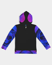 Load image into Gallery viewer, Blue&amp;Purple Rose Kids Hoodie
