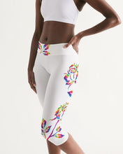 Load image into Gallery viewer, LIMITED EDITION* Pride Rose 2021 Women&#39;s Mid-Rise Capri
