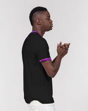 Load image into Gallery viewer, Blue&amp;Purple Rose Men&#39;s Everyday Pocket Tee
