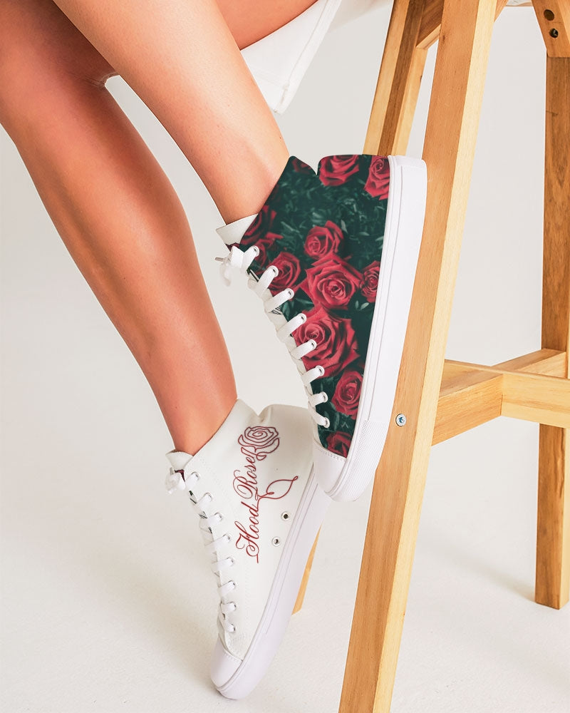 La Colora Women's Hightop Canvas Shoe