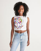 Load image into Gallery viewer, LIMITED EDITION* Pride Rose 2021 Women&#39;s Twist-Front Tank
