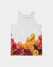 Load image into Gallery viewer, Fall Roses White Men&#39;s Tank
