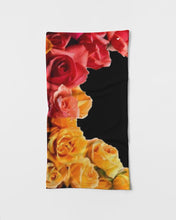 Load image into Gallery viewer, Fall Roses-Black Neck Gaiter Set
