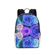 Load image into Gallery viewer, Bloomin&#39; Blues Floral Large Backpack
