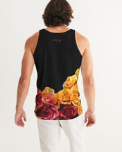Load image into Gallery viewer, Fall Roses-Black Men&#39;s Tank
