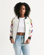 Load image into Gallery viewer, LIMITED EDITION* Pride Rose 2021 Women&#39;s Bomber Jacket
