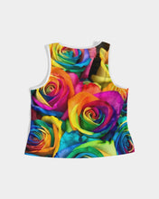 Load image into Gallery viewer, Special Edition* Tie Dye Pride 2021 Women&#39;s Cropped Tank
